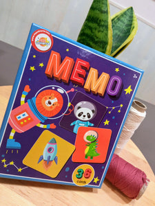 Juego MEMORY del espacio